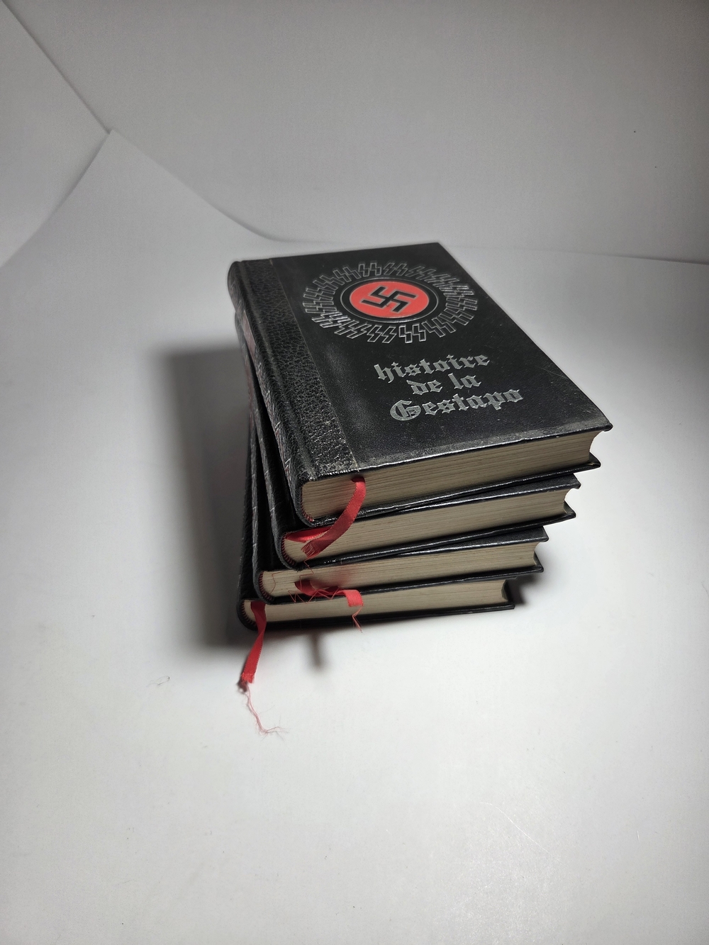 Vintage 1971 Histoire De La Gestapo 4 Volume Complete Book Set Editions Cremille